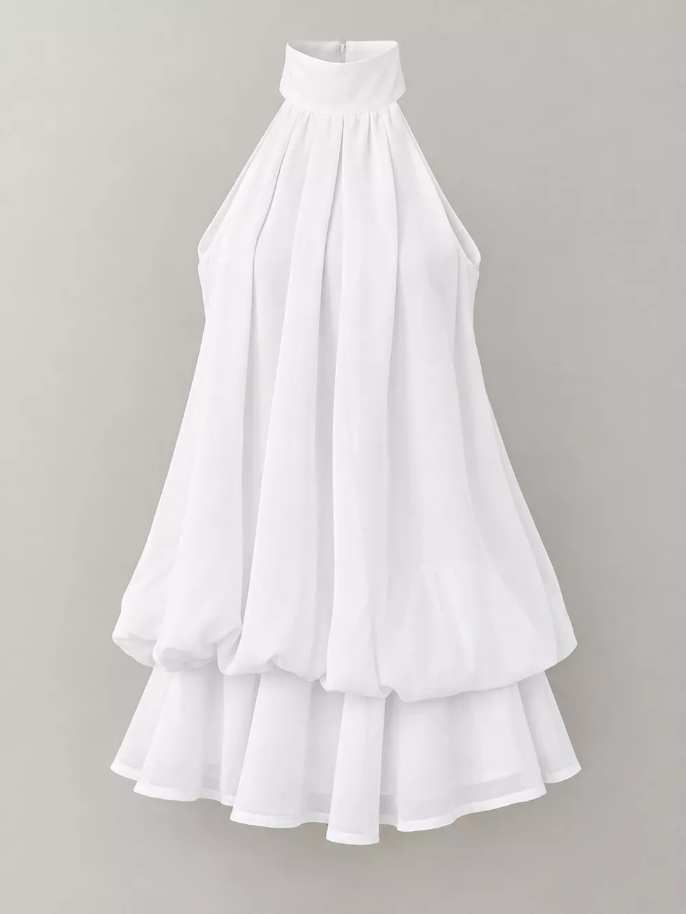 Halter Neck Ruched Mini Dress, image 38