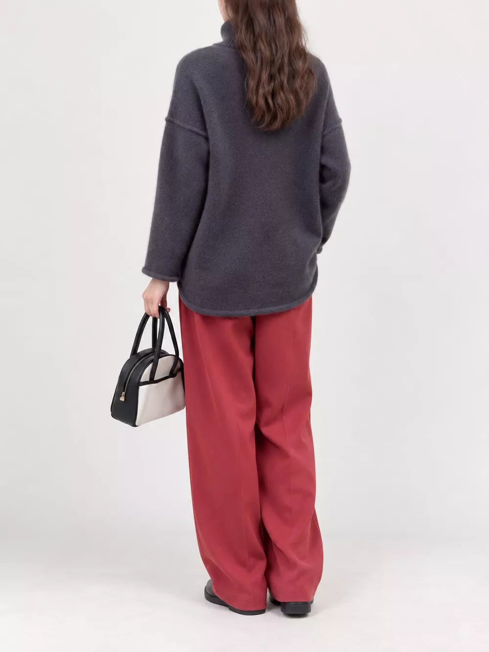 Turtleneck Dropped Shoulder Sweater, image 15