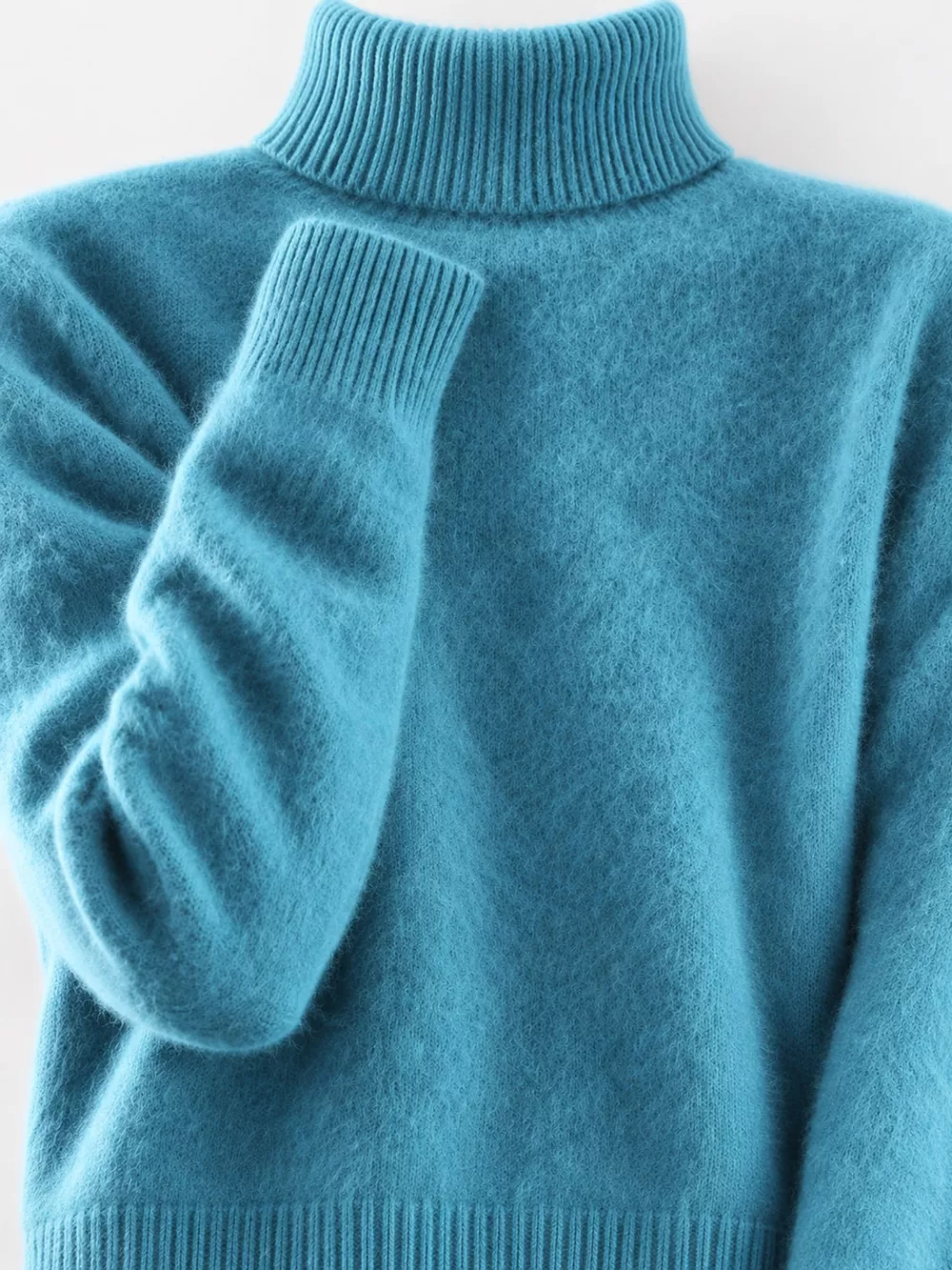 Full Size Turtleneck Long Sleeve Sweater Plus Size, image 52