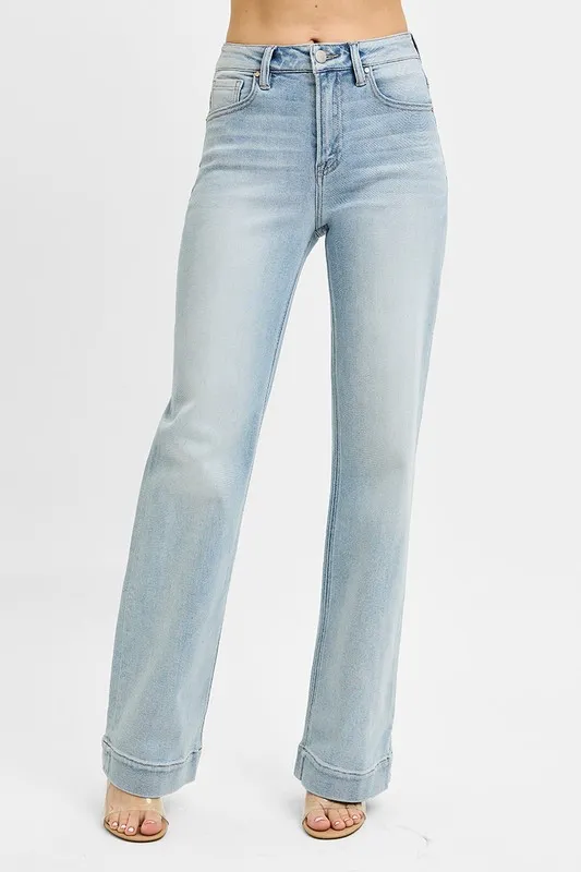 Full Size Run High Rise Straight Jeans, image 5