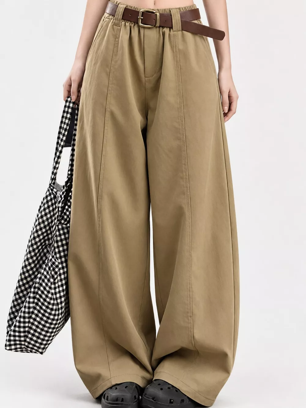 Wide-Leg Cargo Pants, image 3