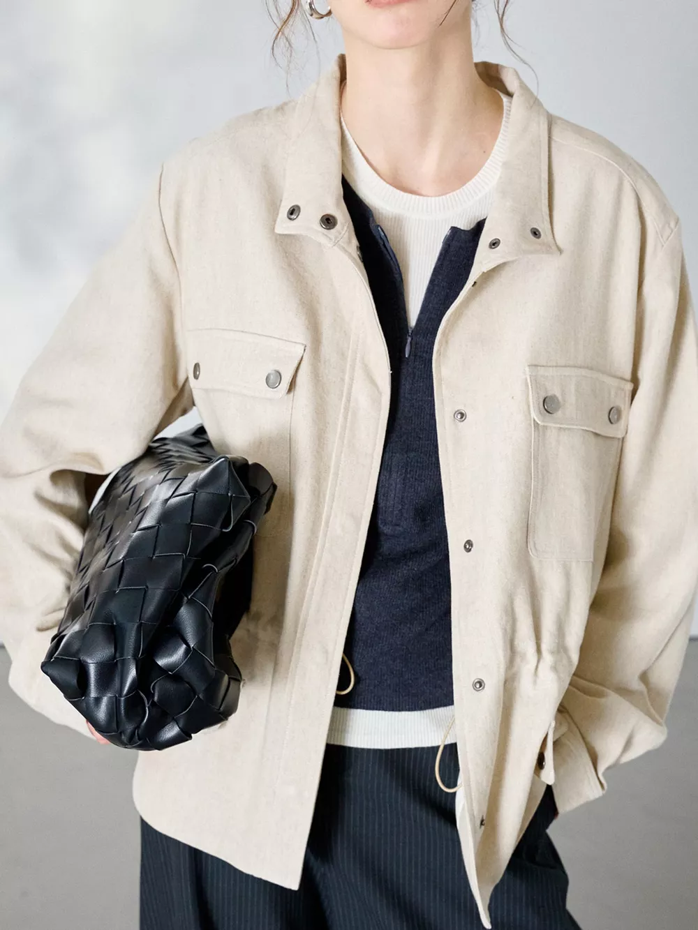 Multi-Pocket Snap Down Jacket, image 2