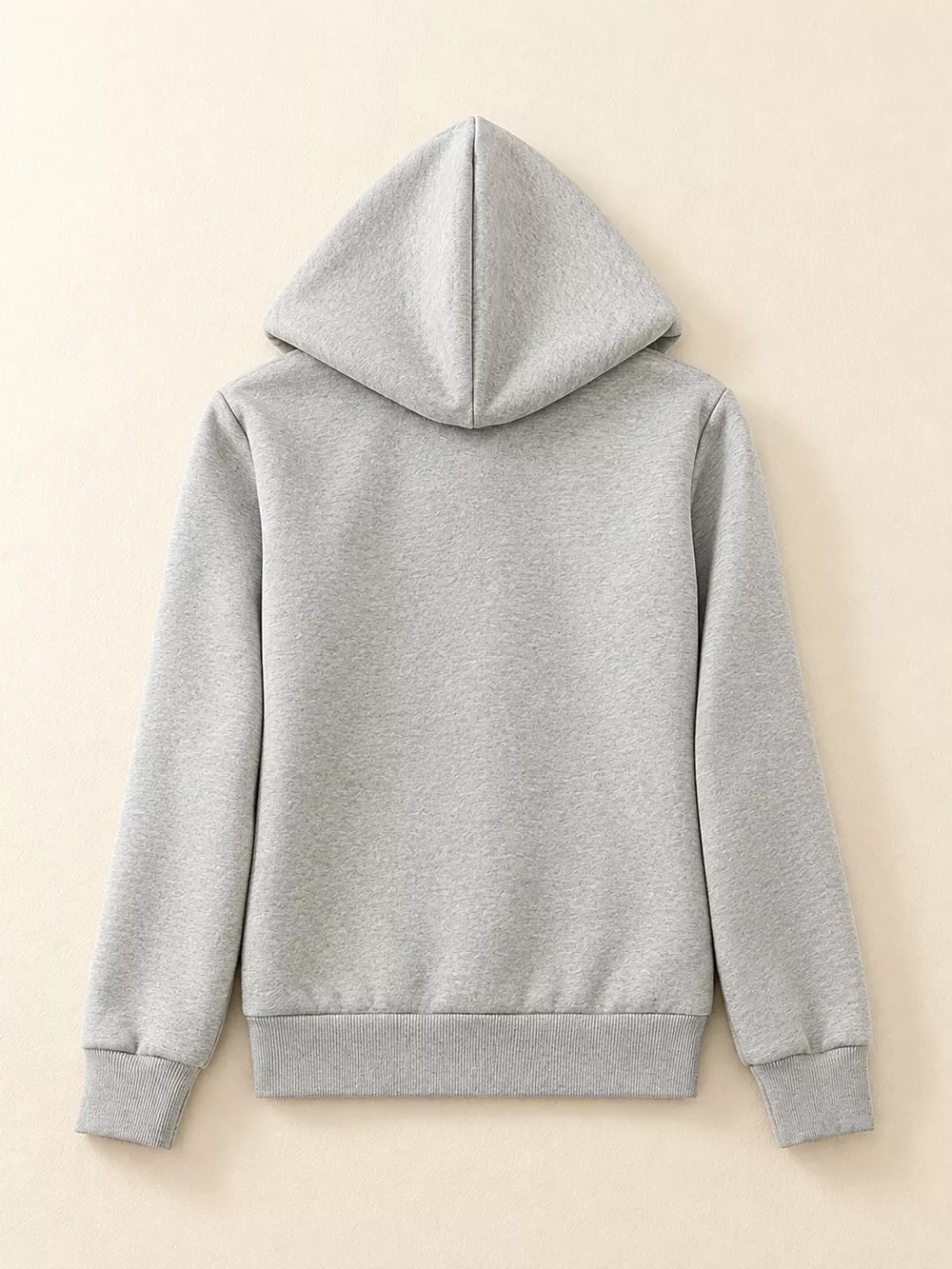 Plus Size Fleece-Lined Thermal Zip-Up Hoodie, image 3