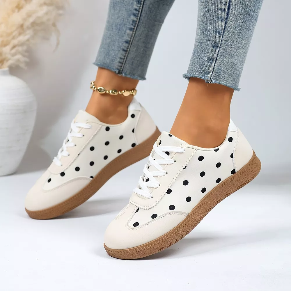 Polka Dot Casual Sneakers, image 8