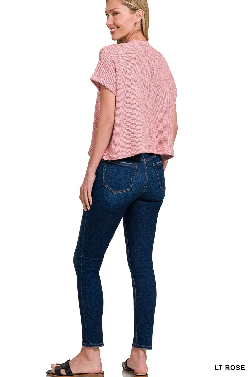 Sweater Boxy Top & Long Pants Set, image 8