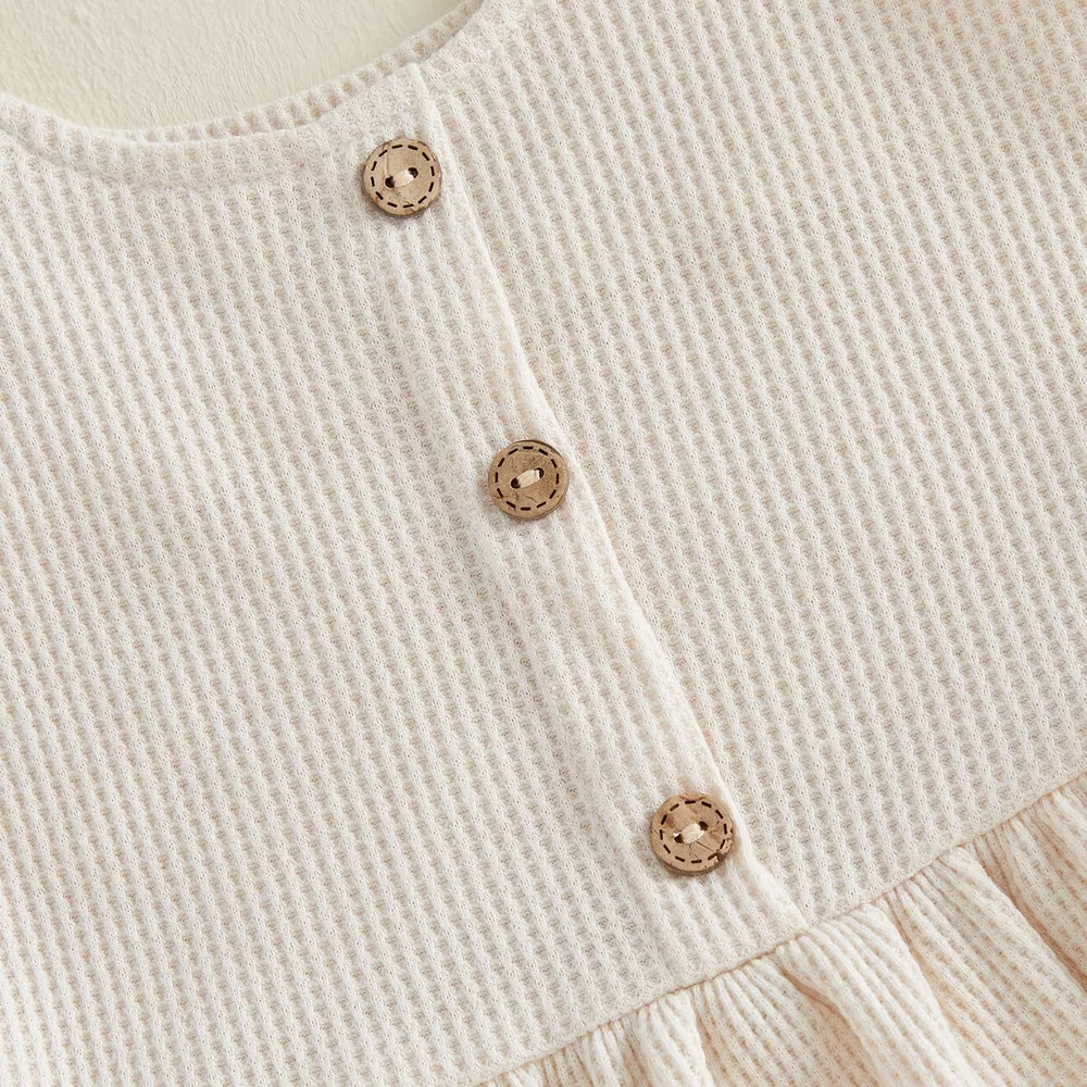 Children's Waffle Knit Tank Top and Bow Shorts Set, image 11