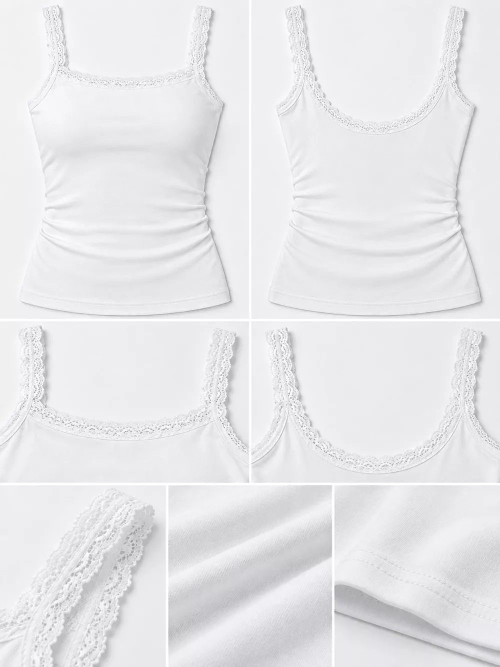 Lace Detail Cami Top, image 25