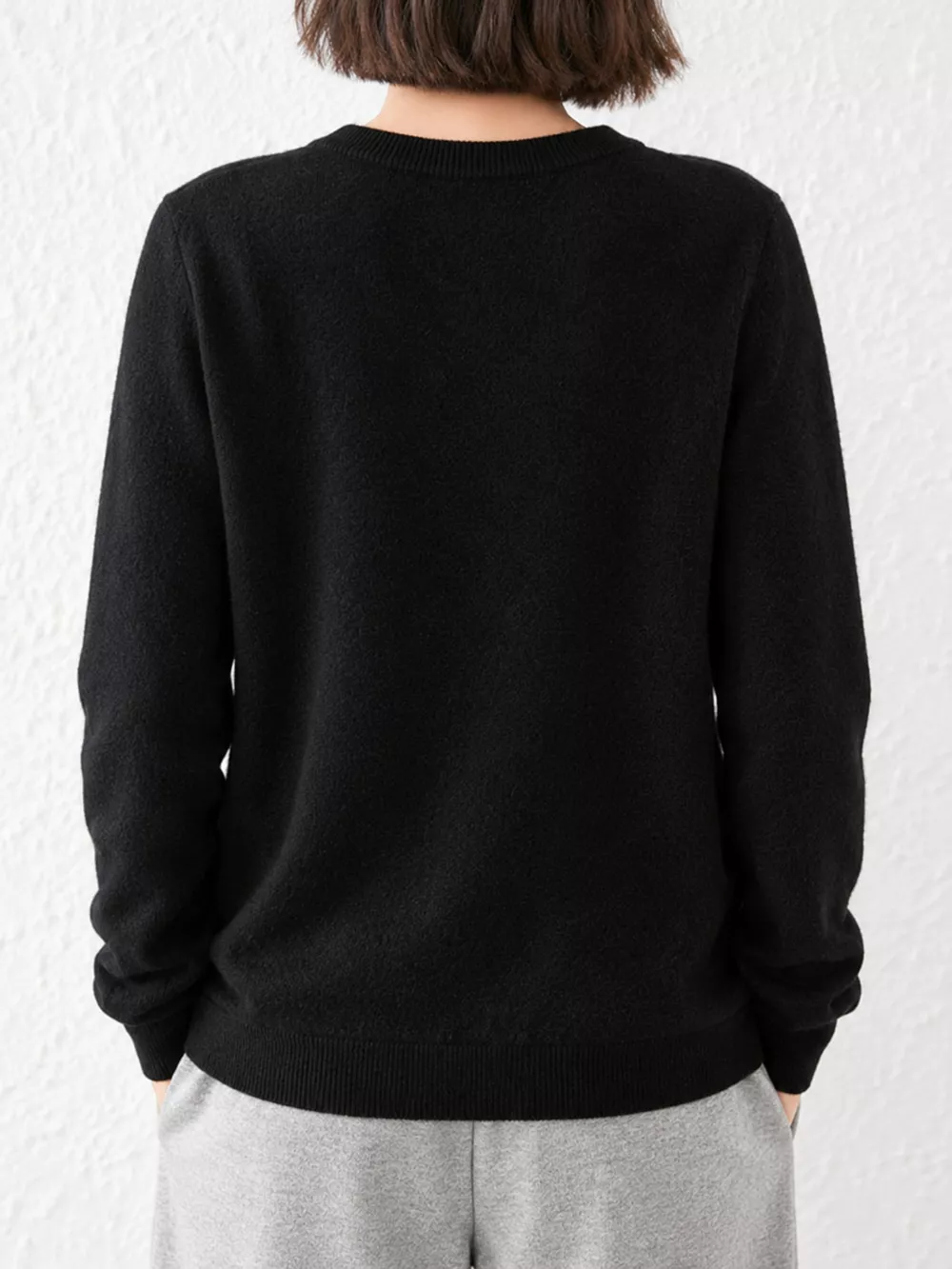 Crew Neck Button-Down Cardigan, image 12