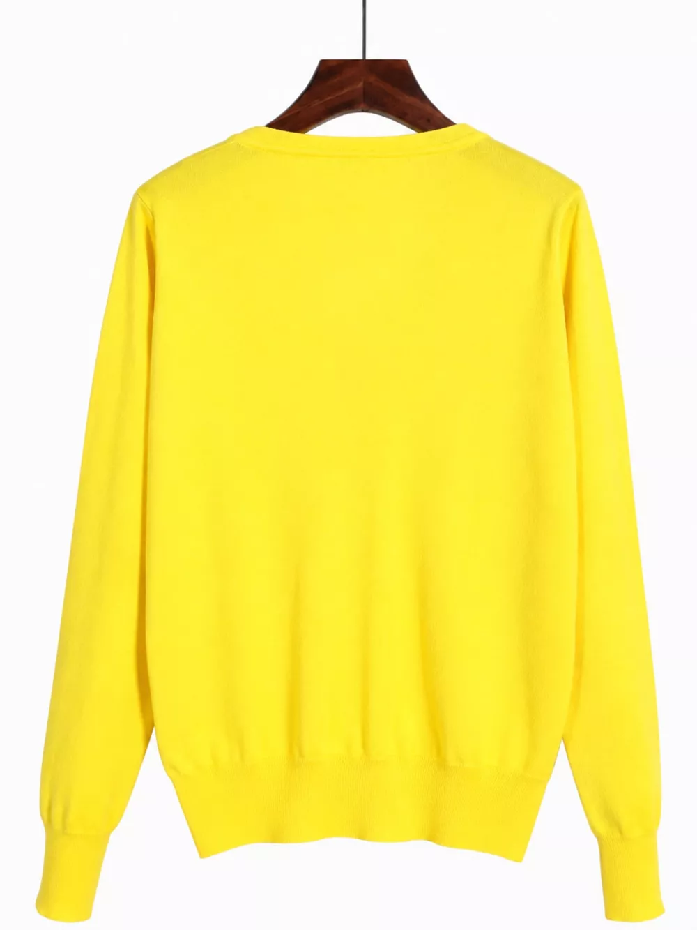 Classic V-Neck Button-Down Knit Cardigan, image 66