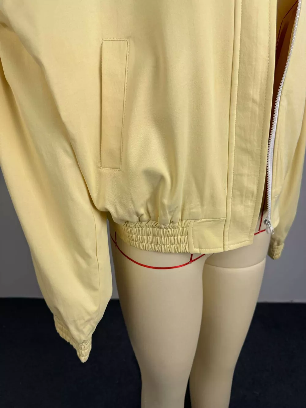 Zip Up Oversized Bomber Jacket, image 10
