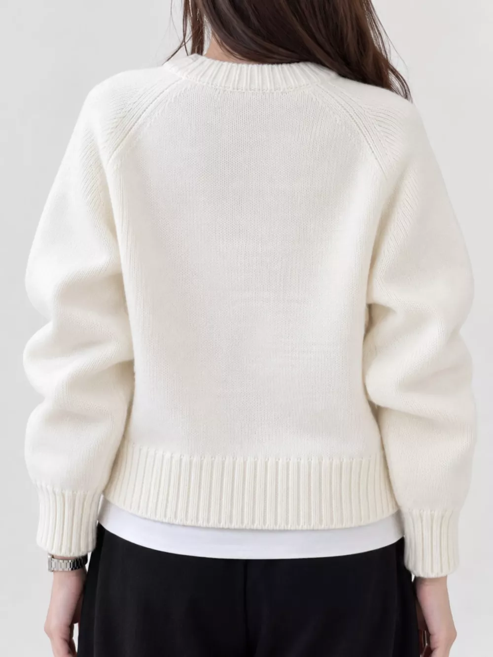 Ribbed Hem Zip-Up Cardigan, image 18