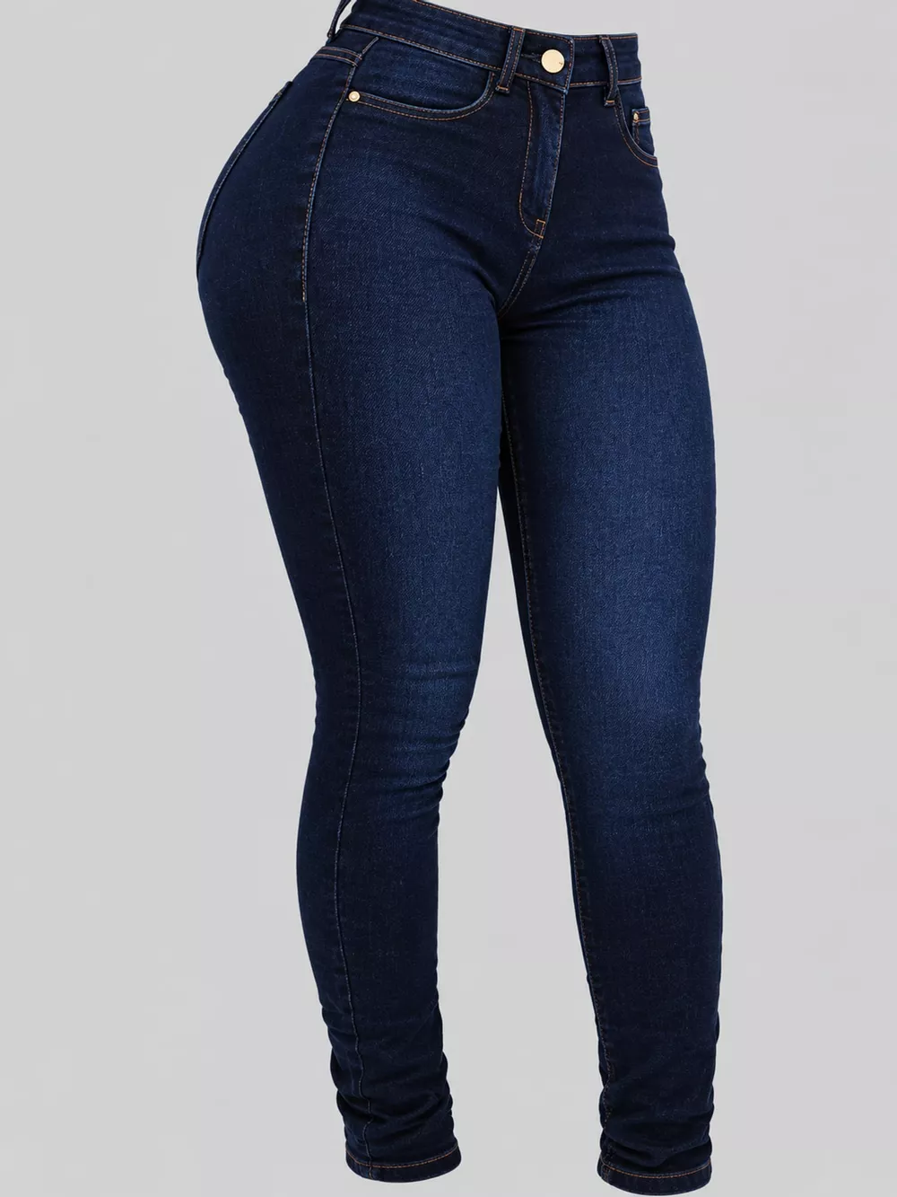High-Waisted Sculpting Skinny Jeans, image 6