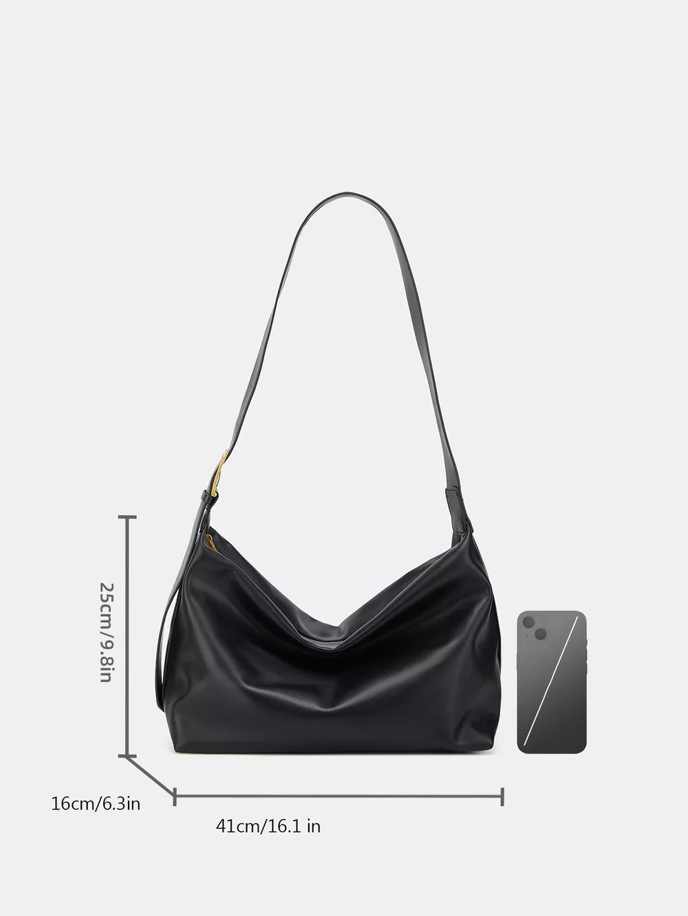Adjustable Strap Shoulder Bag, image 5