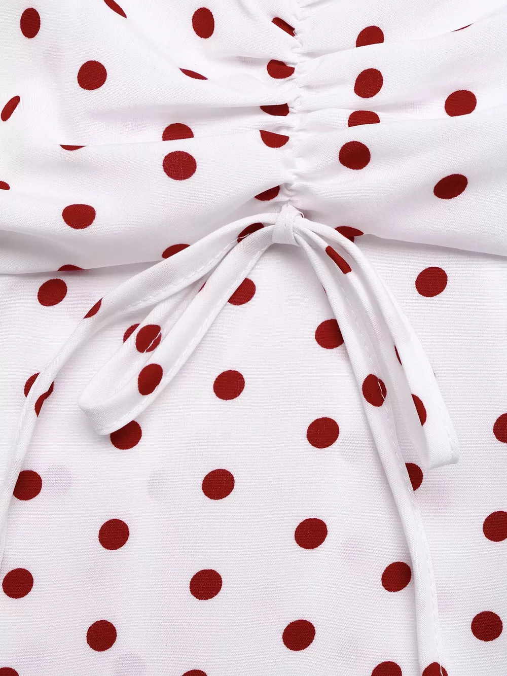 Polka Dot Ruched Cami, image 7