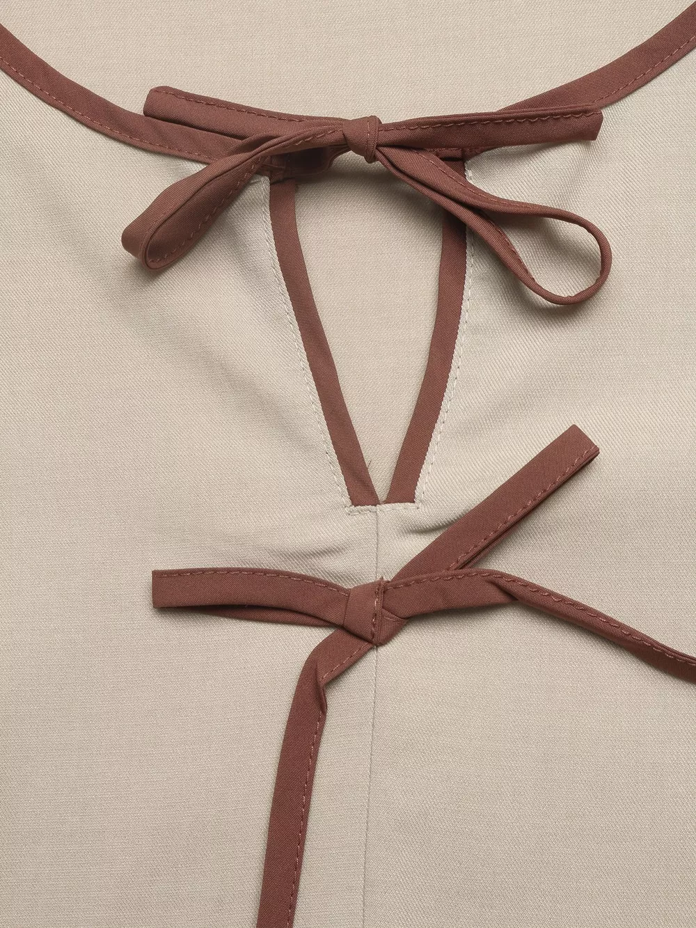 Bow Front Ruffle Hem Blouse, image 6