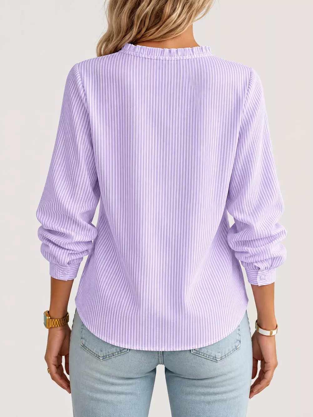 Ruffled Button Down Shirt, image 25