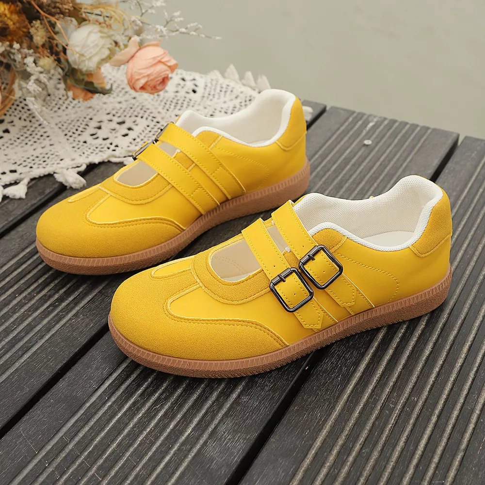 Buckle Strap Casual Sneakers, image 12