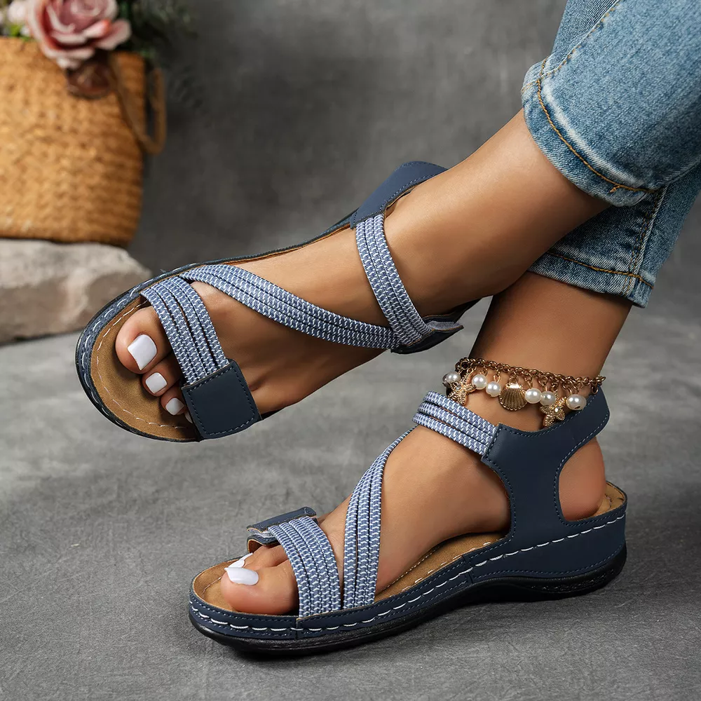 Open Toe Wedge Sandals, image 10