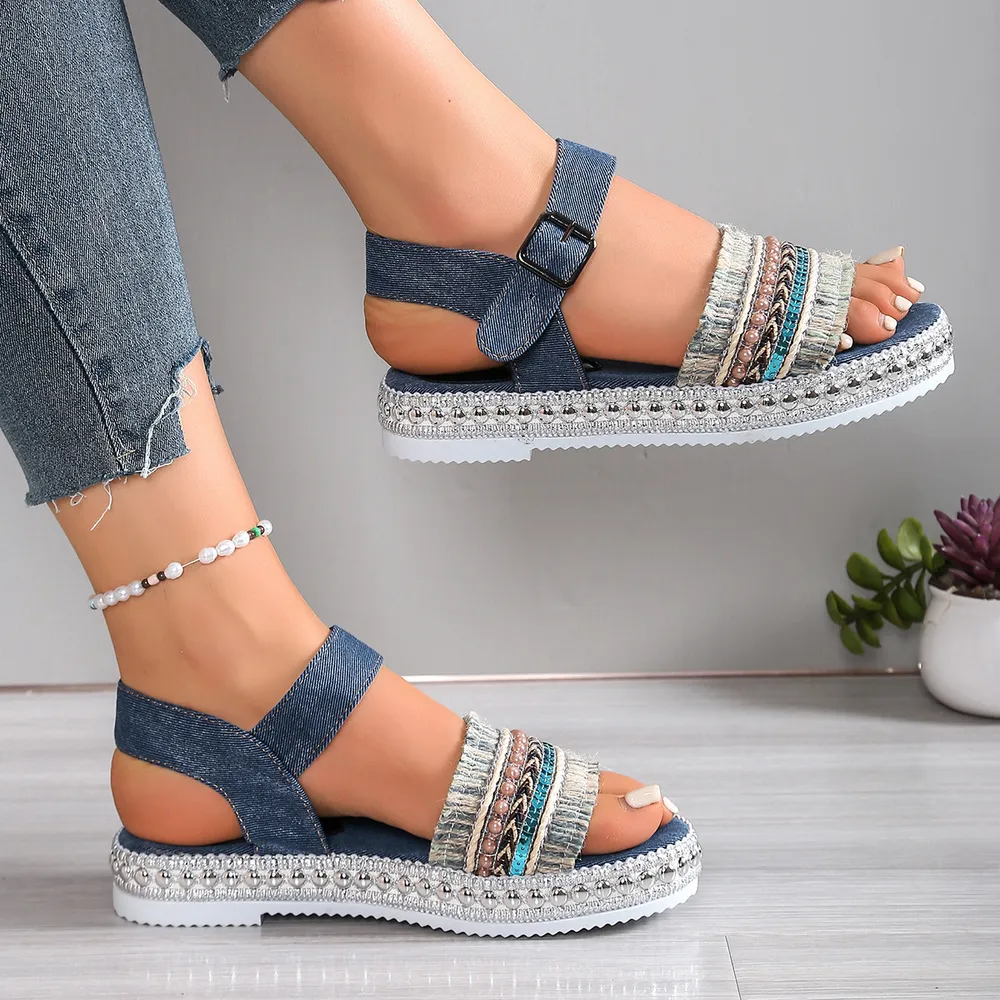 Open Toe Platform Sandals, image 2