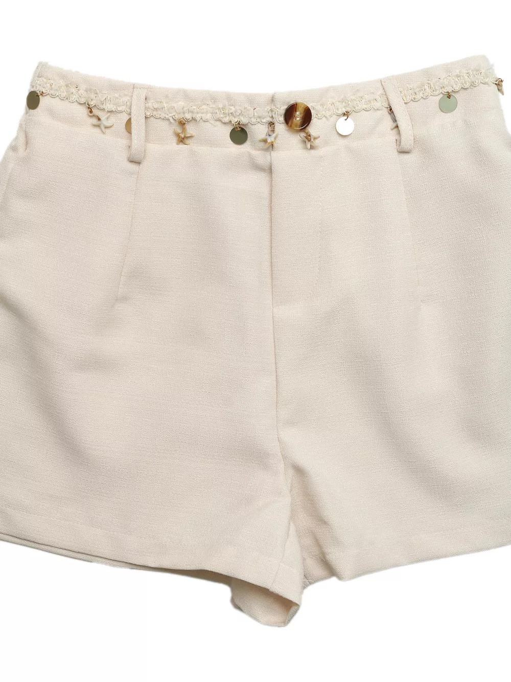Embellished Sleeveless Top & Shorts Set, image 9