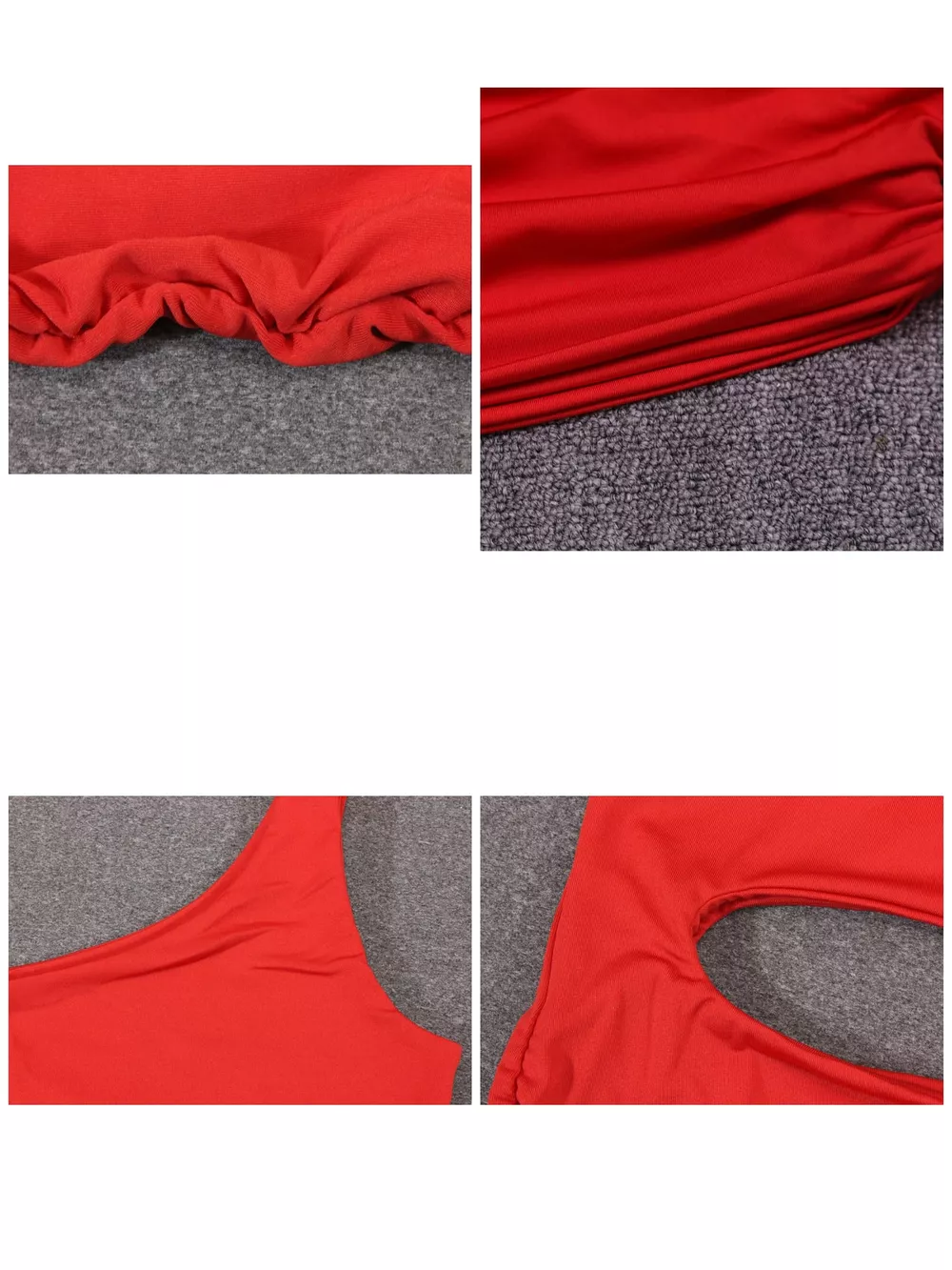 One-Shoulder Cutout Ruched Bodycon Mini Dress, image 27