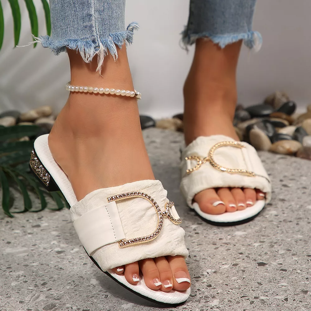 Open Toe Block Heels Sandals, image 6
