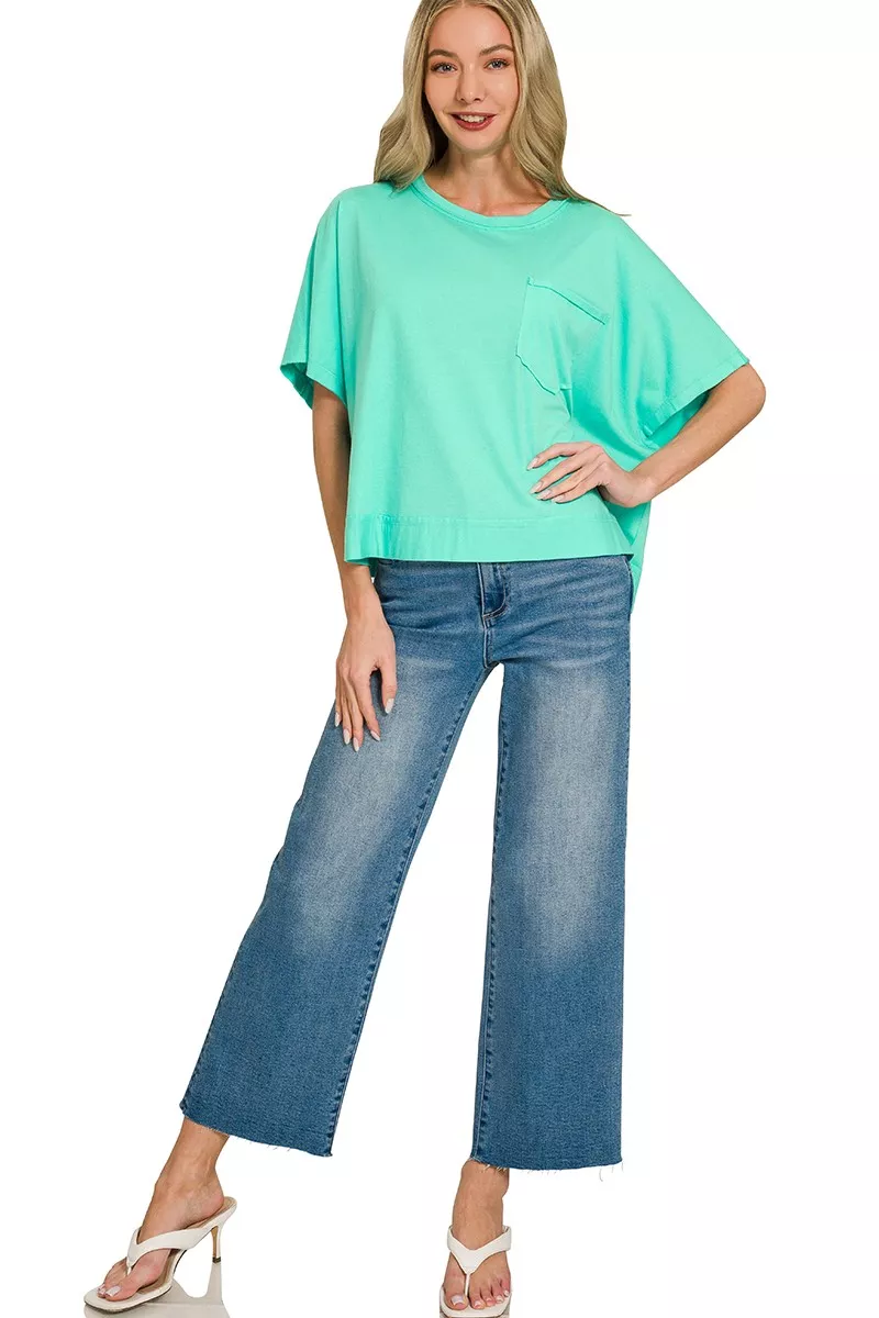 Exposed Seam Boxy Top, image 3