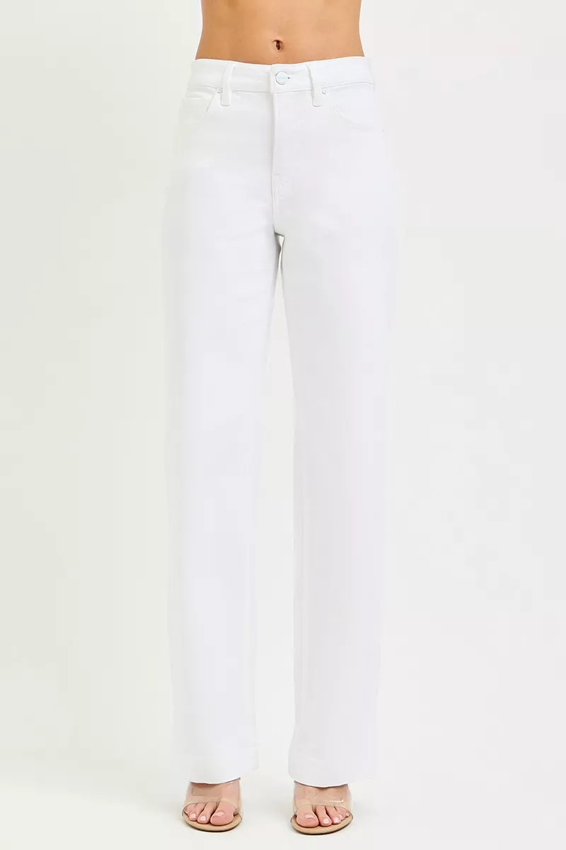 Full Size High Rise Wide Baggy Pants Plus Size, image 5
