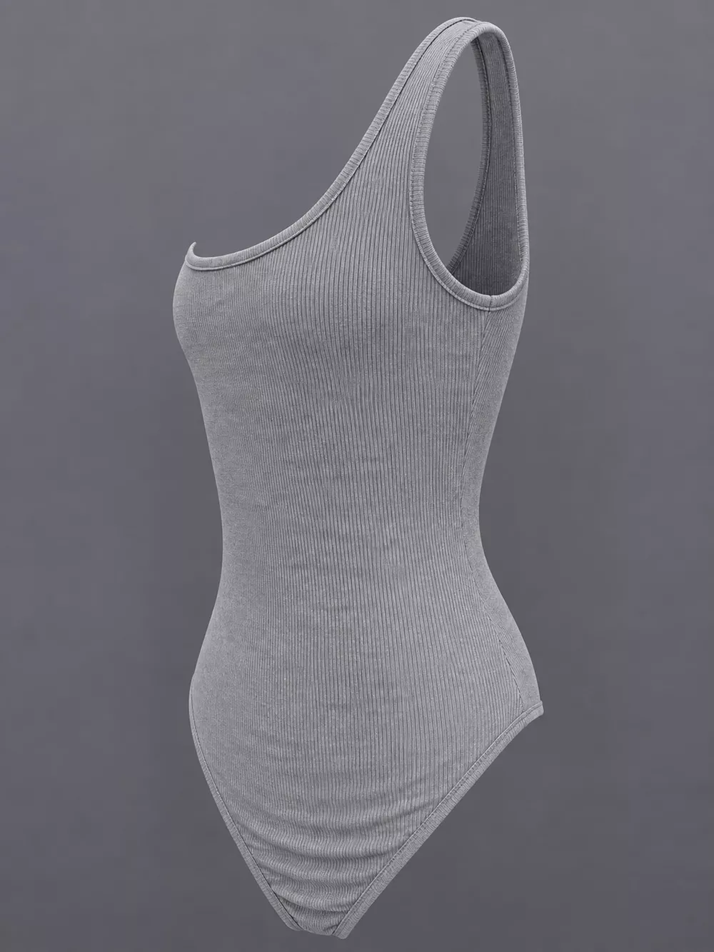 Full Size Ribbed Knit Sleeveless Scoop Neck Bodysuit Plus Size, image 18