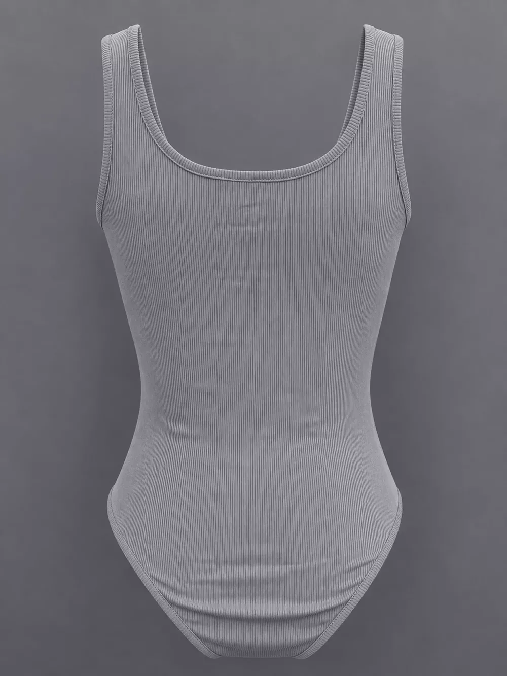 Full Size Ribbed Knit Sleeveless Scoop Neck Bodysuit Plus Size, image 20