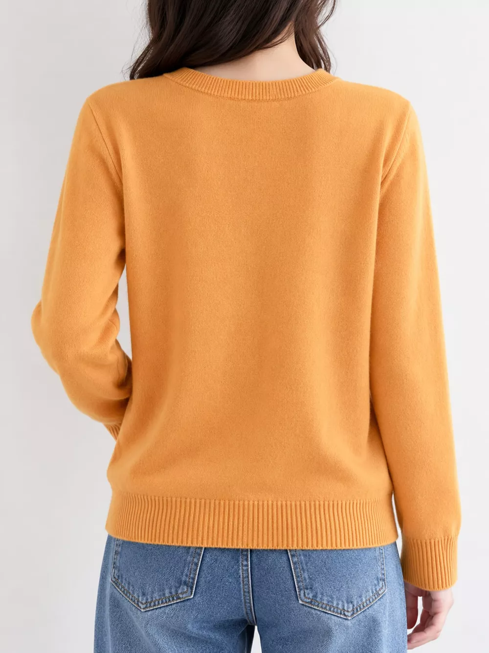 Crew-Neck Button-Down Cardigan, image 61