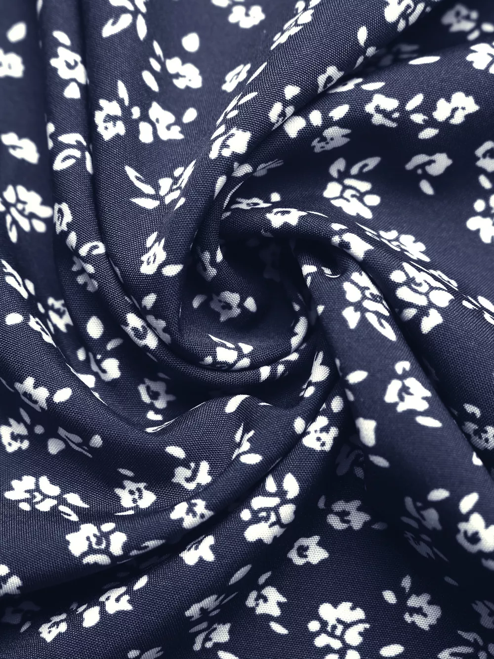 Floral Print Lace Trim Maxi Dress, image 10