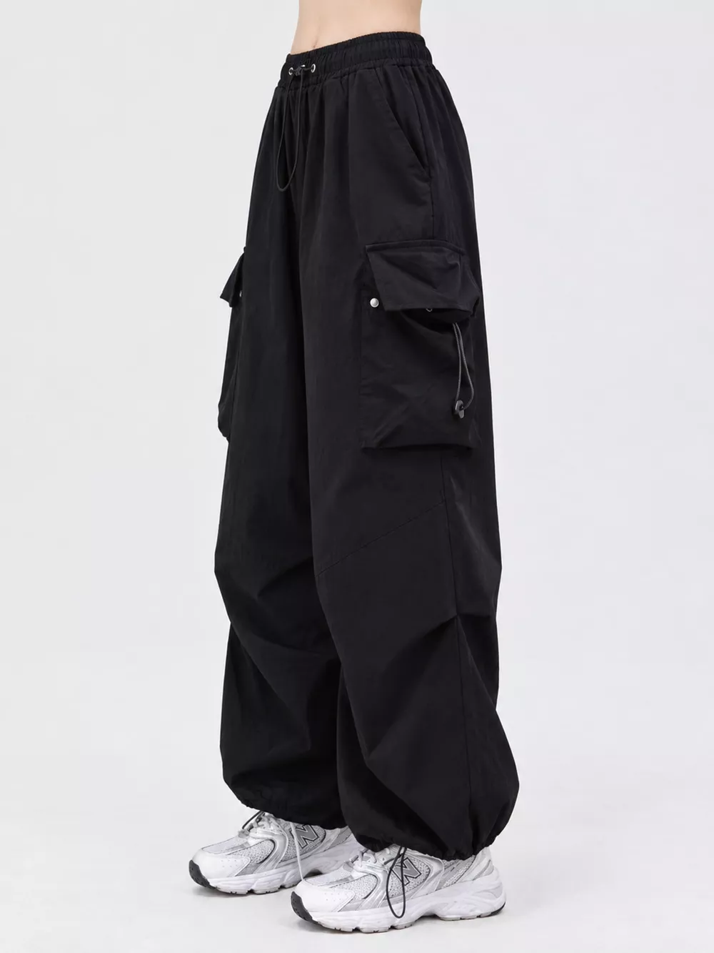 Full Size Drawstring Cargo Pants Plus Size, image 12