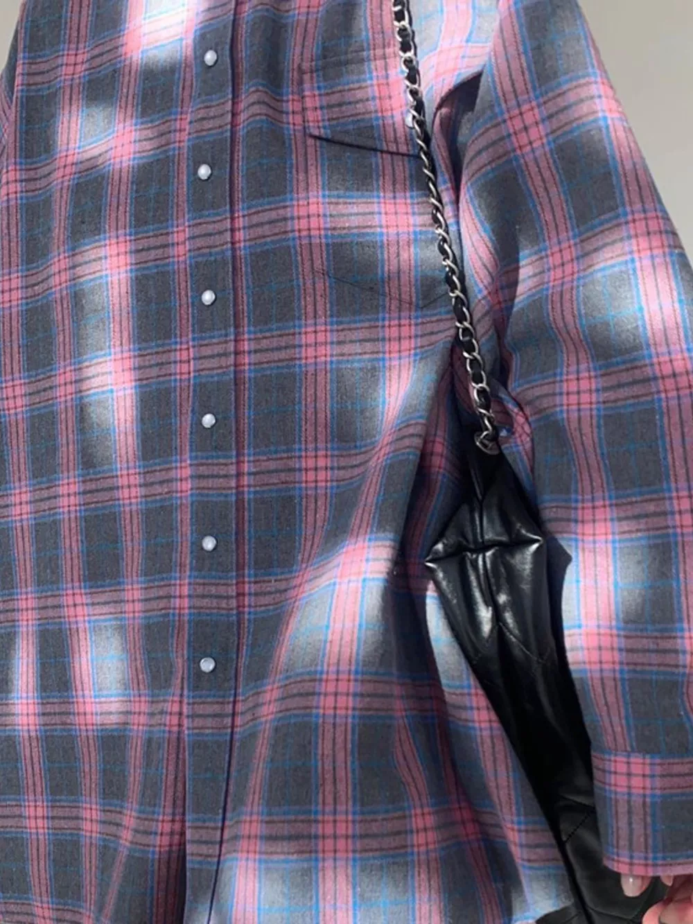 Plaid Button Up Shirt, image 4