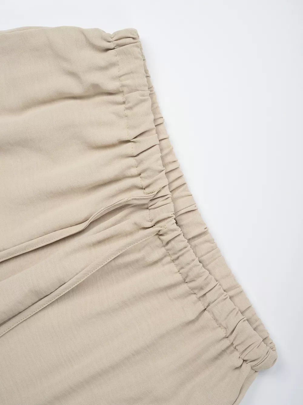 Drawstring Wide Leg Pants, image 3