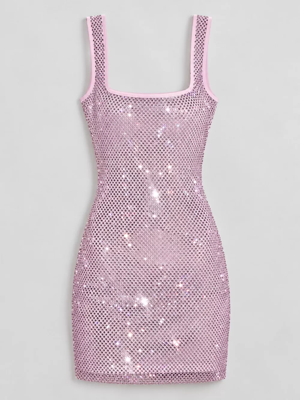 Backless Rhinestone Embellished Bodycon Mini Dress, image 22