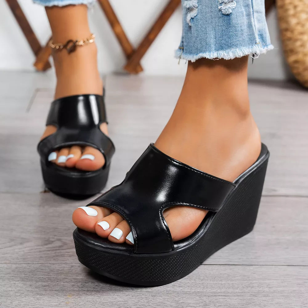 Open Toe Wedge Sandals, image 2