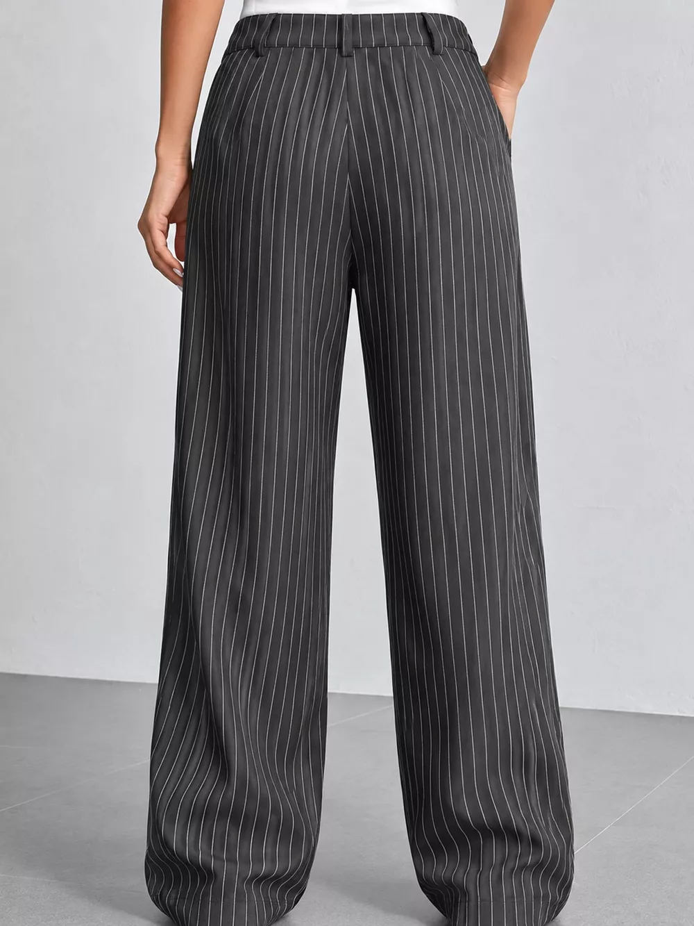 Striped Wide-Leg Pants, image 15