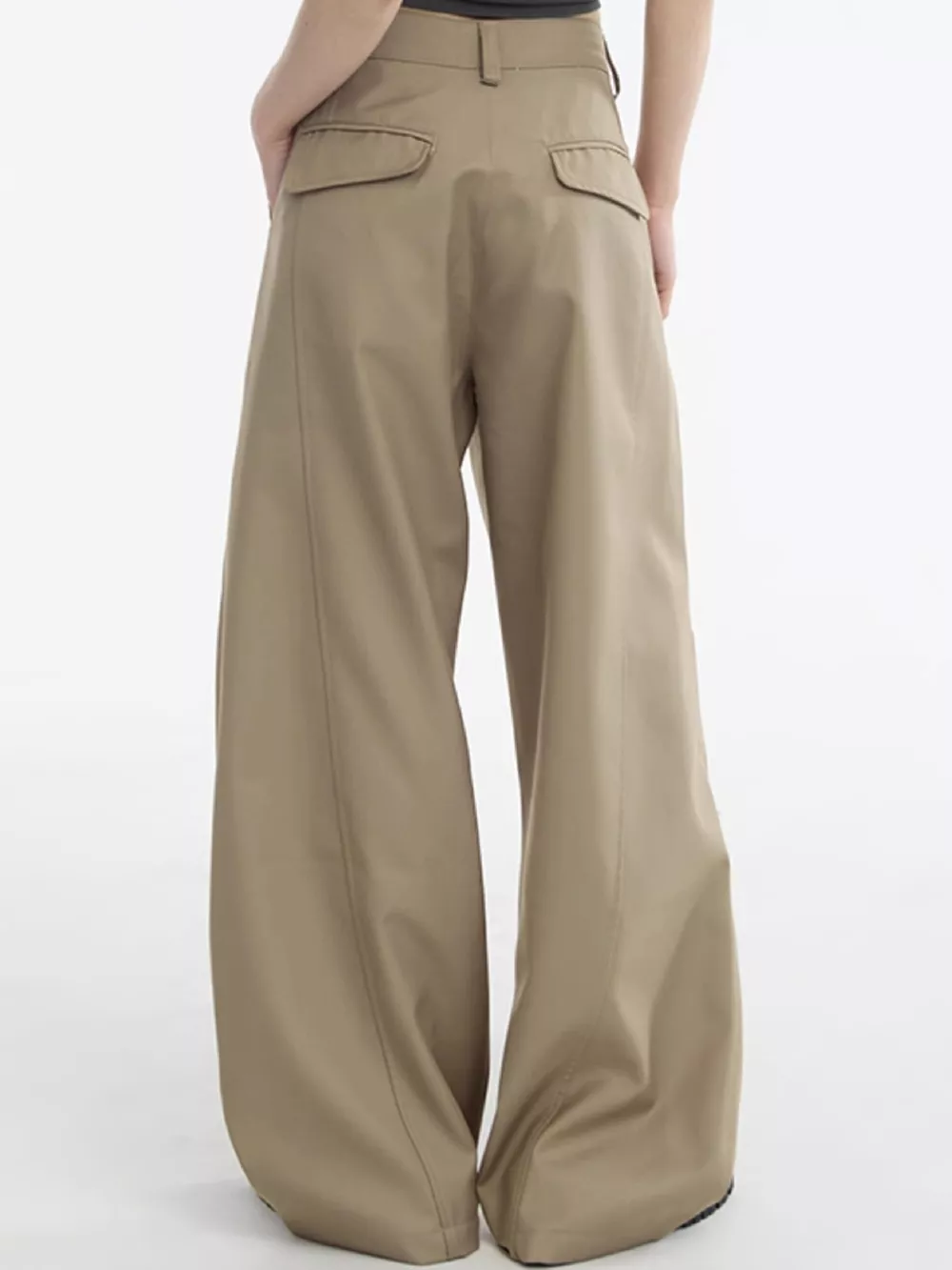 Wide-Leg Cargo Pants, image 3