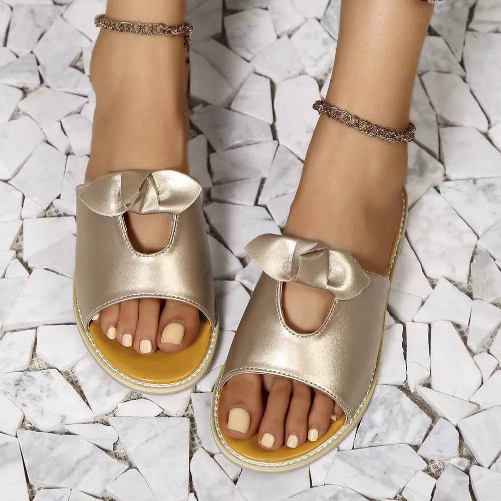 Open Toe Flats Sandals, image 7
