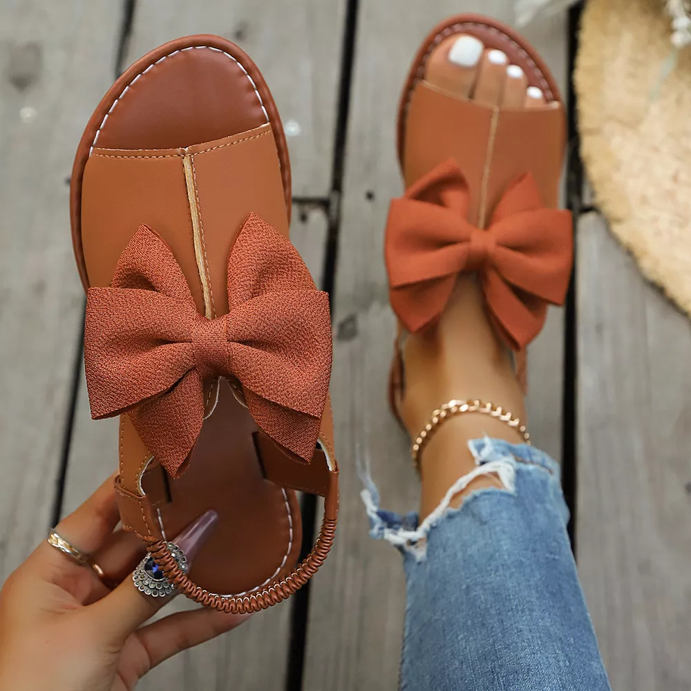 Open Toe Bow Sandals, image 12