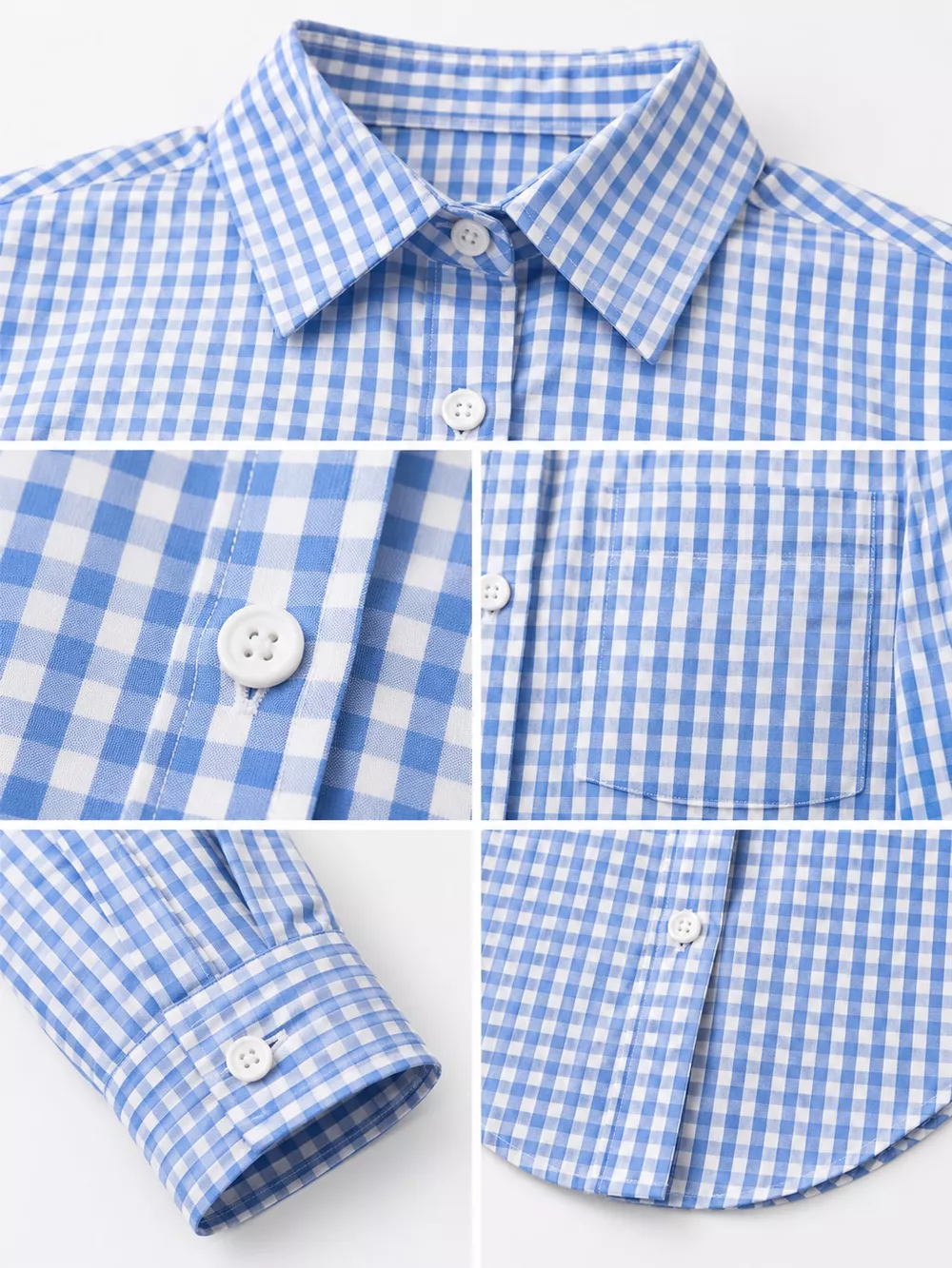 Plus Size Plaid Button-Down Long Sleeve Shirt, image 36