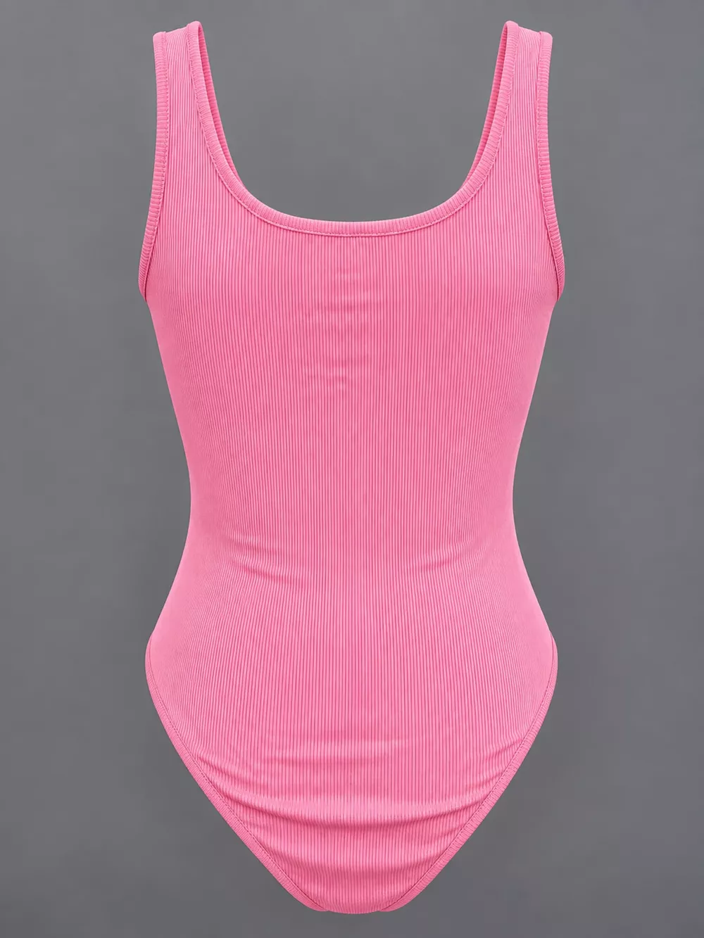Full Size Ribbed Knit Sleeveless Scoop Neck Bodysuit Plus Size, image 23