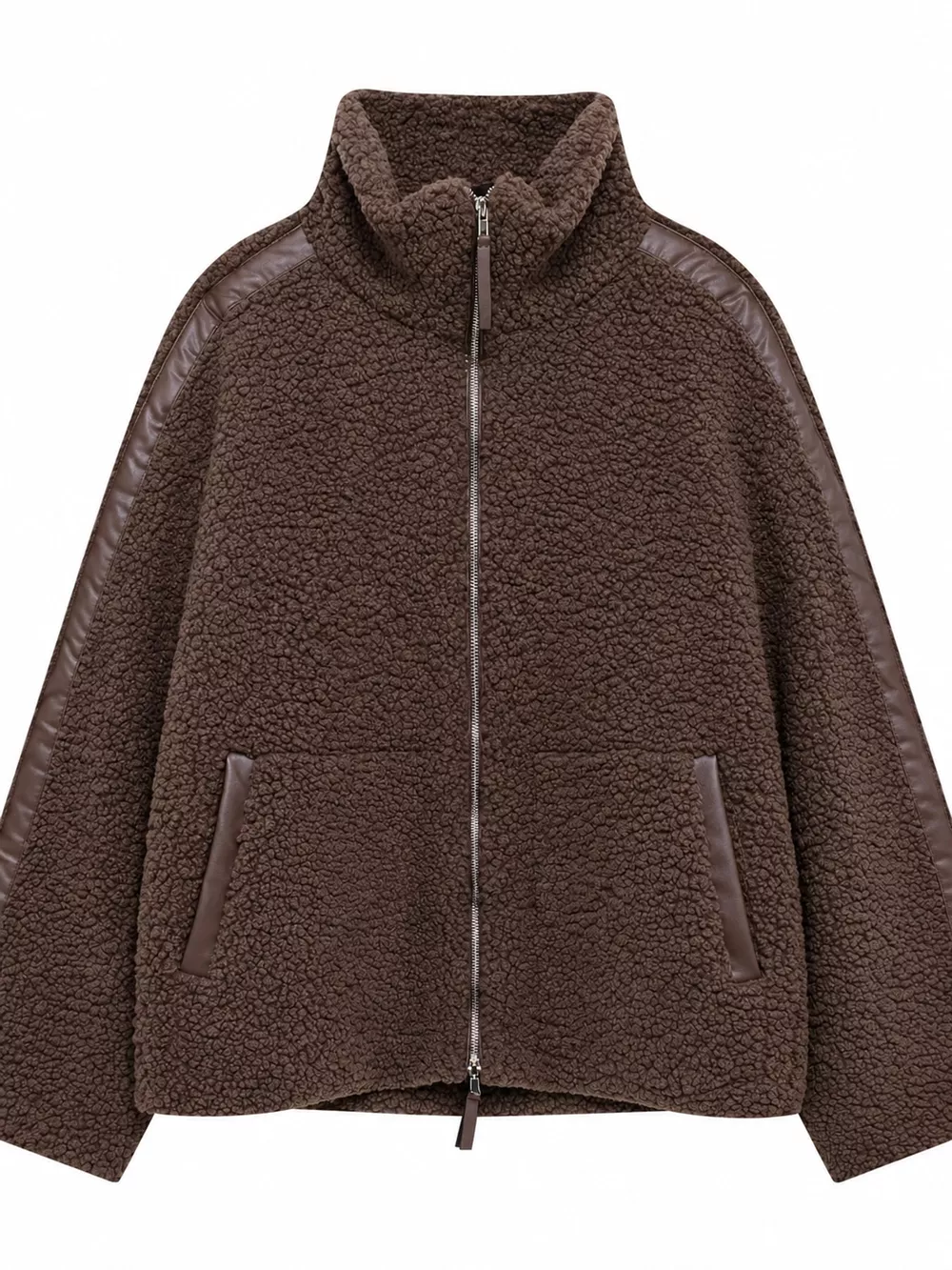 Sherpa Zip-Up Outerwear, image 22