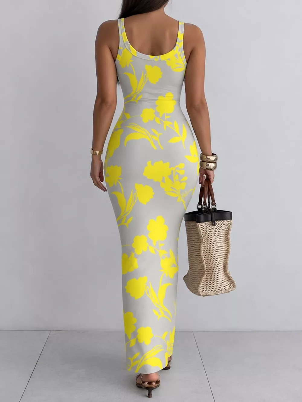 Sleeveless Bodycon Maxi Dress, image 13