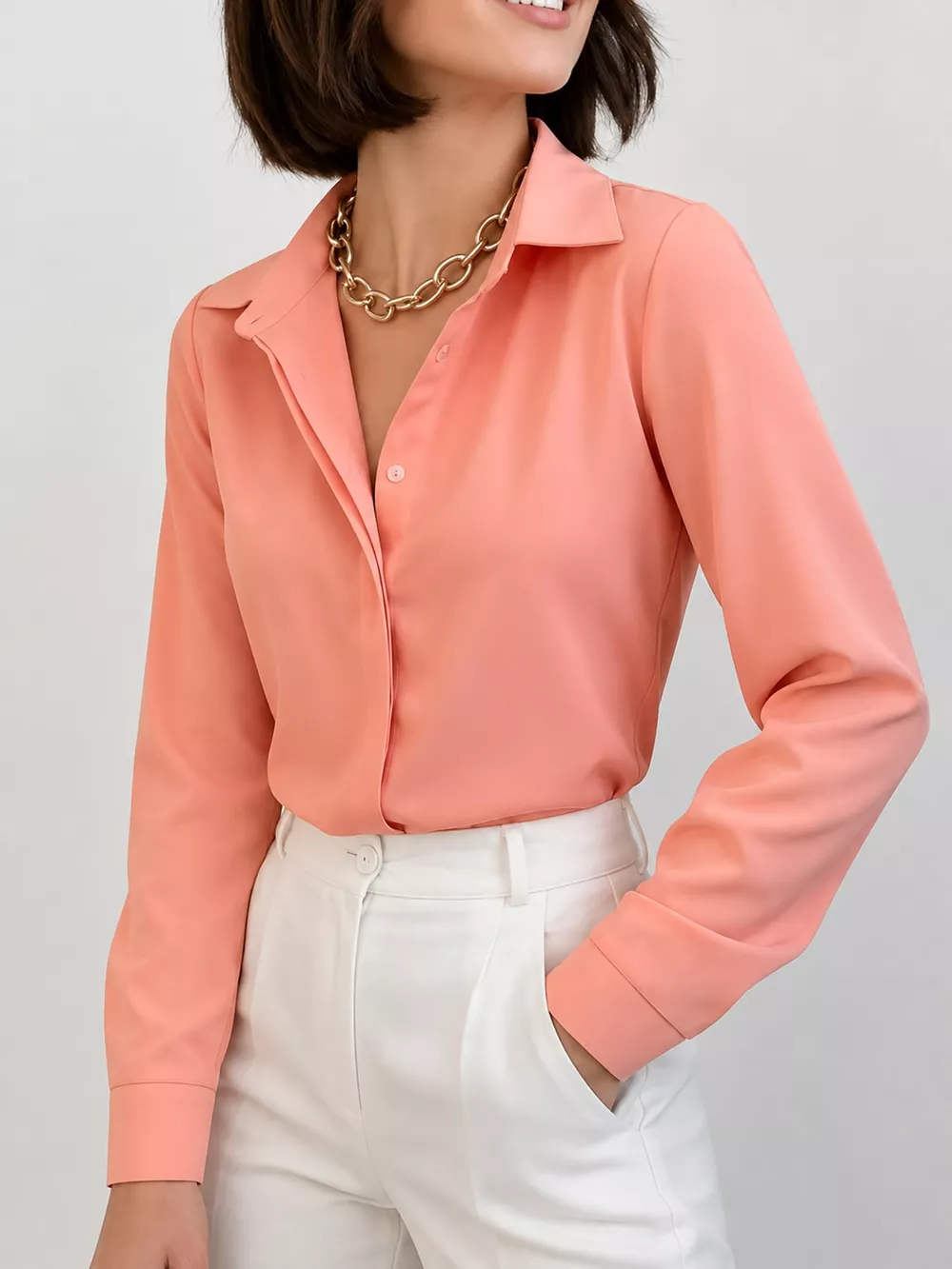 Button Up Long-Sleeve Shirt, image 24