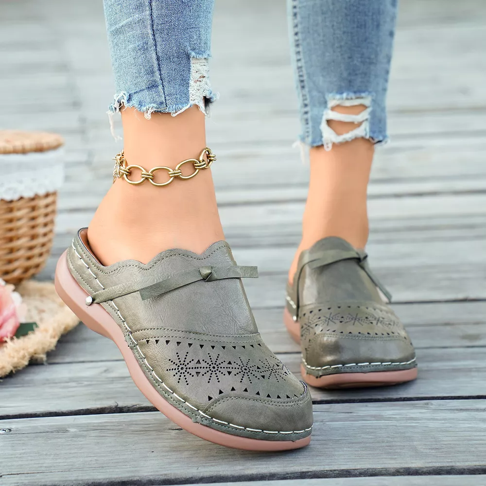 Round Toe Wedge Sandals, image 14