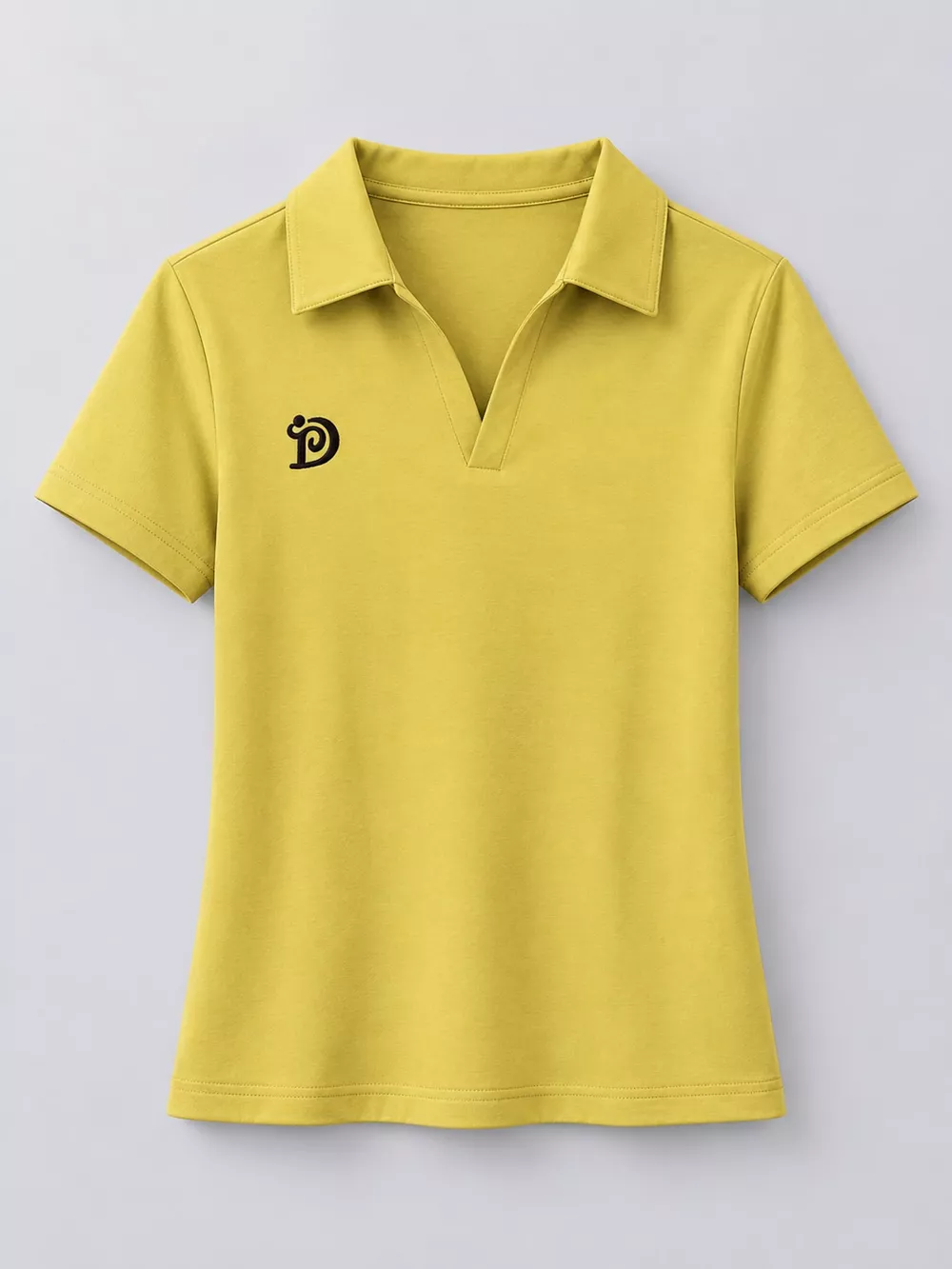 Plus Size Collared Neck Short-Sleeve Polo, image 9
