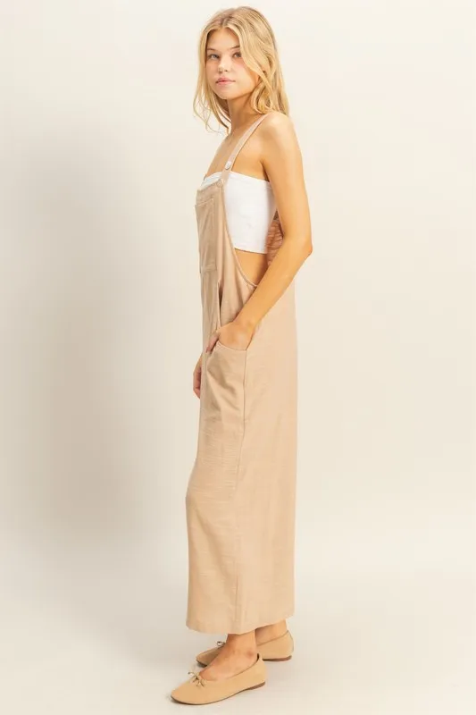 Textured Wide Leg Overall, image 2
