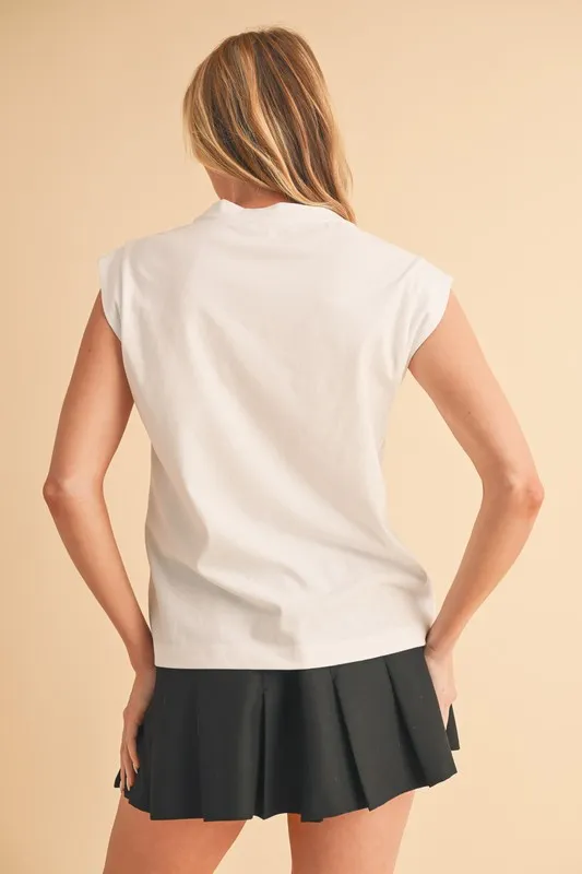 Solid Color Round Neck Tank, image 2